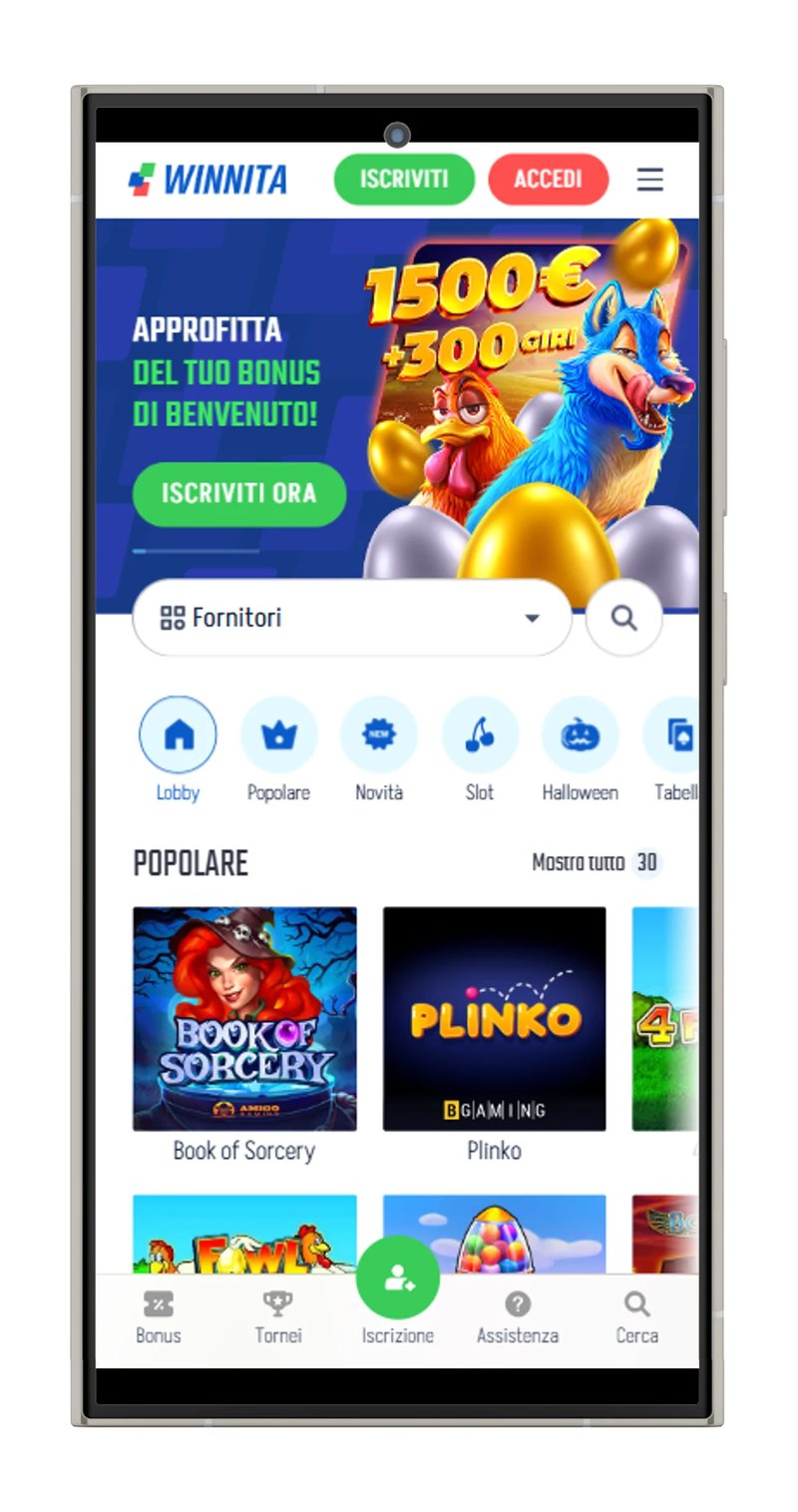 Che cosa otterrai registrandoti al nuovo Winnita Casino